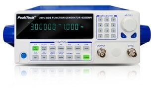 PeakTech® P 4055 MV DDS funkcijų generatorius 10 μHz - 3 MHz kaina ir informacija | Maitinimo šaltiniai | pigu.lt