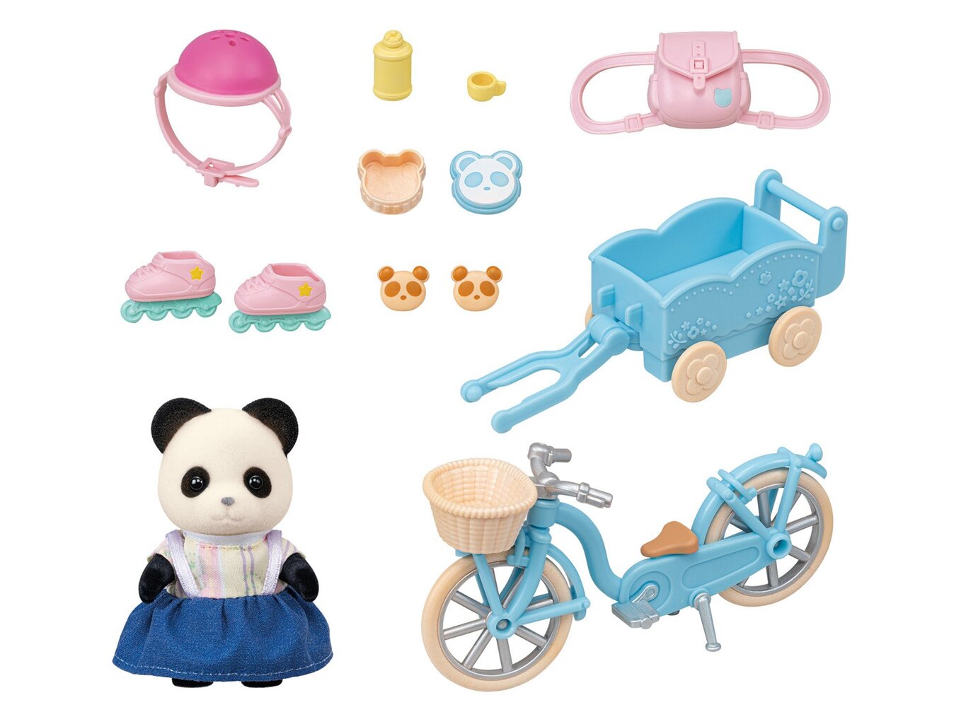 Rinkinys su panda Sylvanian families kaina ir informacija | Žaislai mergaitėms | pigu.lt