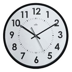 Sieninis laikrodis CEP ORIUM, skersmuo 30 cm, juoda sp. kaina ir informacija | Laikrodžiai | pigu.lt