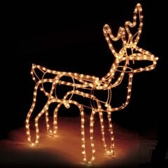 LED šviečiantis elnias SPCDEER04, Šiltai baltos spalvos, XL цена и информация | Рождественские украшения | pigu.lt