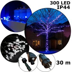 300 LED girlianda SPC625, Mėlynos spalvos, 30 m kaina ir informacija | Girliandos | pigu.lt