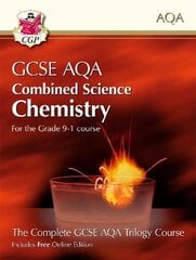 Grade 9-1 GCSE Combined Science for AQA Chemistry Student Book with Online Edition kaina ir informacija | Knygos paaugliams ir jaunimui | pigu.lt