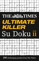 Times Ultimate Killer Su Doku Book 11: 200 Challenging Puzzles from the Times цена и информация | Книги о питании и здоровом образе жизни | pigu.lt