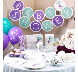 Гирлянда «Baby Shower», 3 м, 677248 цена и информация | Праздничные декорации | pigu.lt