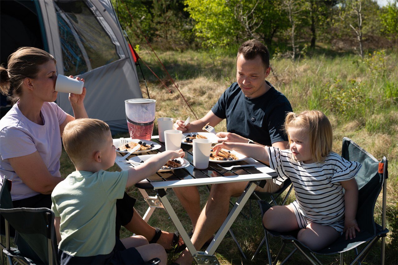 Turistinių indų rinkinys Easy Camp Cerf Picnic Box L цена и информация | Turistiniai katiliukai, indai, įrankiai | pigu.lt