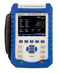 Анализатор мощности PeakTech® P 4145 с интерфейсом RS-232 C цена и информация | Механические инструменты | pigu.lt