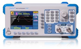 PeakTech® P 4165, 2CH savavališkas bangos formos generatorius, 1 μHz – 60 MHz kaina ir informacija | Maitinimo šaltiniai | pigu.lt