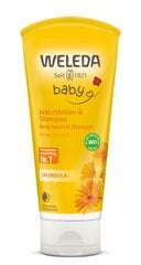 Детский шампунь и гель для душа Weleda Baby, 200 мл цена и информация | Weleda Духи, косметика | pigu.lt