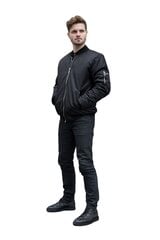 Зимняя мужская куртка-бомбер ,FIRSOV цена и информация | Мужские куртки | pigu.lt