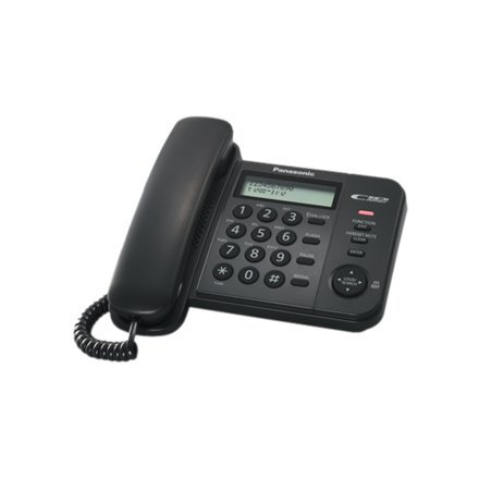 Panasonic KX-TS560FXB, juodas цена и информация | Stacionarūs telefonai | pigu.lt