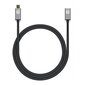 Prailginimo kabelis Techly USB-C 3.2 Gen2 M / F 1m 100W 5A juodas kaina ir informacija | Laidai telefonams | pigu.lt