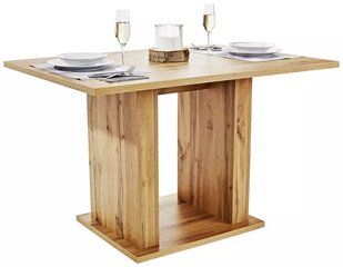Stalas Martha 120, rudas kaina ir informacija | Virtuvės ir valgomojo stalai, staliukai | pigu.lt