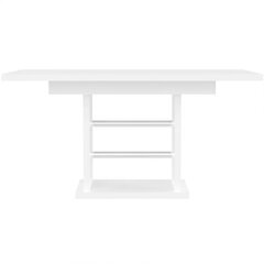 Стол Presto 150, белый цена и информация | Кухонные и обеденные столы | pigu.lt