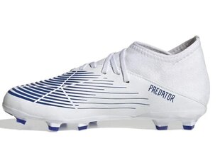 Futbolo bateliai vaikams Adidas Predator Edge .3 FG, balti kaina ir informacija | Futbolo bateliai | pigu.lt