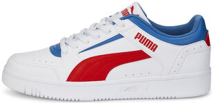Мужские кроссовки Puma Rebound Joy Low 380747 16/10, белые/синие/красные цена и информация | Кроссовки для мужчин | pigu.lt