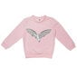 Džemperis mergaitėms su tamsoje šviečiančiu šikšnosparniu, rožinis kaina ir informacija | Megztiniai, bluzonai, švarkai mergaitėms | pigu.lt