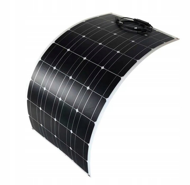 Lankščios konstrukcijos saulės plokštelė 200W 12 V цена и информация | Komponentai saulės jėgainėms | pigu.lt