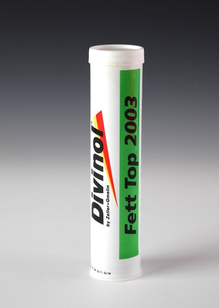 Kalcio tepalas DIVINOL Fett TOP 2003 atsparus vandeniui, elektrinis geltonas 400gr kaina ir informacija | Variklinės alyvos | pigu.lt