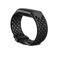 Fitbit Sport Band S Black kaina ir informacija | Išmaniųjų laikrodžių ir apyrankių priedai | pigu.lt