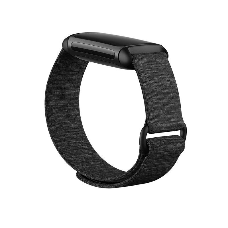 Fitbit Hook & Loop Band Charge 5 S Charcoal kaina ir informacija | Išmaniųjų laikrodžių ir apyrankių priedai | pigu.lt