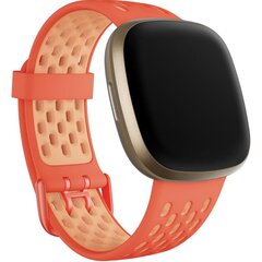 Fitbit Sport Band L Melon/Rose цена и информация | Аксессуары для смарт-часов и браслетов | pigu.lt