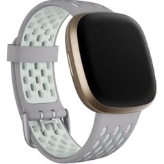 Fitbit Watch Band Sport Large Grey Mint цена и информация | Аксессуары для смарт-часов и браслетов | pigu.lt