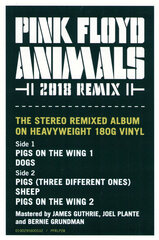 Vinilinė plokštelė (LP) PINK FLOYD „Animals“ 2018 Remix kaina ir informacija | Vinilinės plokštelės, CD, DVD | pigu.lt
