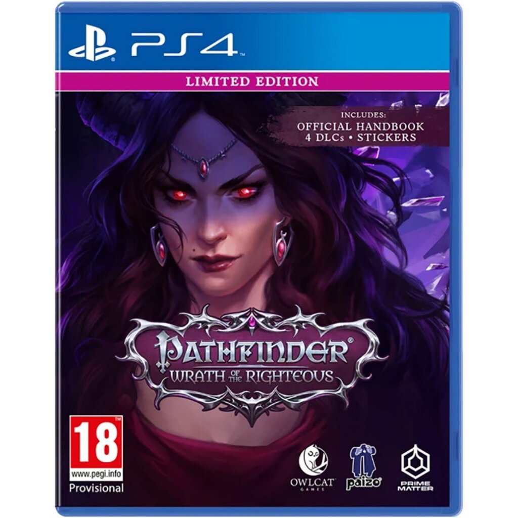 PS4 Pathfinder: Wrath of the Righteous (Limited Edition) цена и информация | Kompiuteriniai žaidimai | pigu.lt