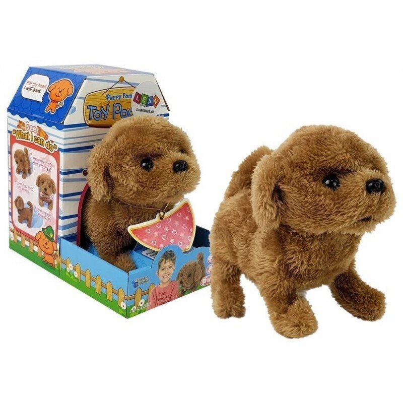 Interaktyvus šuo Lean toys kaina ir informacija | Žaislai kūdikiams | pigu.lt