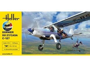 Surenkamas modelis Heller Dornier Do 27 / CASA C-127 , 1/72 kaina ir informacija | Konstruktoriai ir kaladėlės | pigu.lt