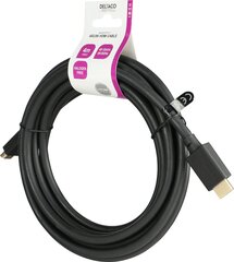 Deltaco, HDMI, 4 м цена и информация | Кабели и провода | pigu.lt