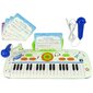 Elektrinis pianinas vaikams, Mėlynas, USB kaina ir informacija | Lavinamieji žaislai | pigu.lt