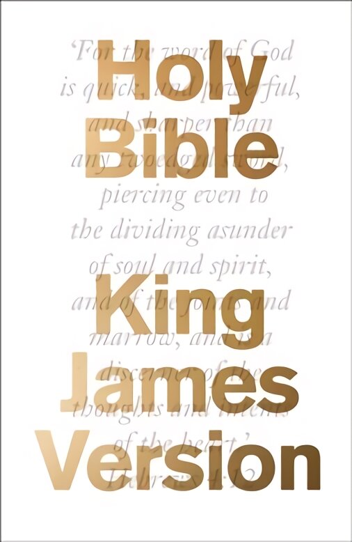 Bible: King James Version (KJV) edition kaina ir informacija | Dvasinės knygos | pigu.lt