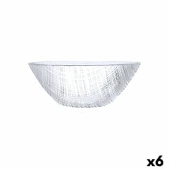 Салатница Bidasoa Ikonic Прозрачный Cтекло (15,5 cm) (Pack 6x) цена и информация | Посуда, тарелки, обеденные сервизы | pigu.lt