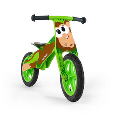 Milly Mally беговел с деревянной рамой Duplo, обезьянка цена и информация | Балансировочные велосипеды | pigu.lt