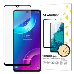 Apsauginis stiklas Wozinsky super tough Full Glue tempered glass full screen, skirtas TCL 30 Plus цена и информация | Защитные пленки для телефонов | pigu.lt