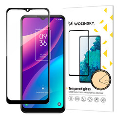 Apsauginis stiklas Wozinsky super durable Full Glue tempered glass full screen, skirtas TCL 30 SE kaina ir informacija | Apsauginės plėvelės telefonams | pigu.lt