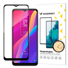 Apsauginis stiklas Wozinsky super tough Full Glue tempered glass full screen, skirtas TCL 30E kaina ir informacija | Apsauginės plėvelės telefonams | pigu.lt