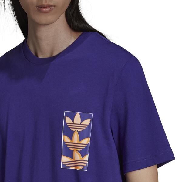 Marškinėliai vyrams Adidas Originals HE3055, violetiniai kaina ir informacija | Vyriški marškinėliai | pigu.lt