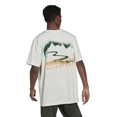 ADV MTN SPR TEE ADIDAS ORIGINALS  for Men's White HF4773 HF4773 цена и информация | Футболка мужская | pigu.lt