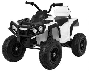 Keturratis Quad ATV su pripučiamomis padangomis, baltas kaina ir informacija | Elektromobiliai vaikams | pigu.lt