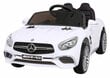 Dvivietis vaikiškas elektromobilis Mercedes Benz AMG SL65 S, baltas цена и информация | Elektromobiliai vaikams | pigu.lt