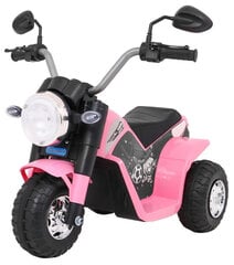 Elektrinis motociklas MiniBike, rožinis kaina ir informacija | Elektromobiliai vaikams | pigu.lt