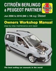 Citroen Berlingo & Peugeot Partner Diesel (June '08-'16) 08 To 16 цена и информация | Путеводители, путешествия | pigu.lt