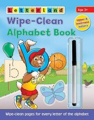 Wipe-Clean Alphabet Book kaina ir informacija | Knygos mažiesiems | pigu.lt