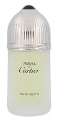 Мужская парфюмерия Pasha Cartier EDT: Емкость - 100 мл цена и информация | Cartier Духи, косметика | pigu.lt