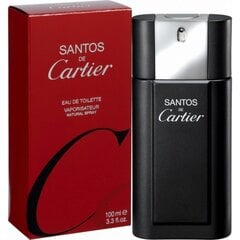 Cartier Santos de Cartier EDT для мужчин 100 мл цена и информация | Мужские духи | pigu.lt