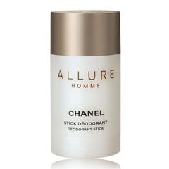 Pieštukinis dezodorantas Chanel Allure Homme vyrams 75 ml kaina ir informacija | Parfumuota kosmetika vyrams | pigu.lt