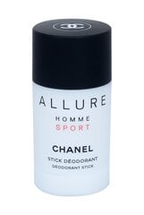 Chanel Allure Homme Sport дезодорант для мужчин 75 мл цена и информация | Мужская парфюмированная косметика | pigu.lt