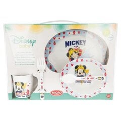 Vaikiškų indų rinkinys Peliukas Mikis, 5 vnt. kaina ir informacija | Disney Virtuvės, buities, apyvokos prekės | pigu.lt